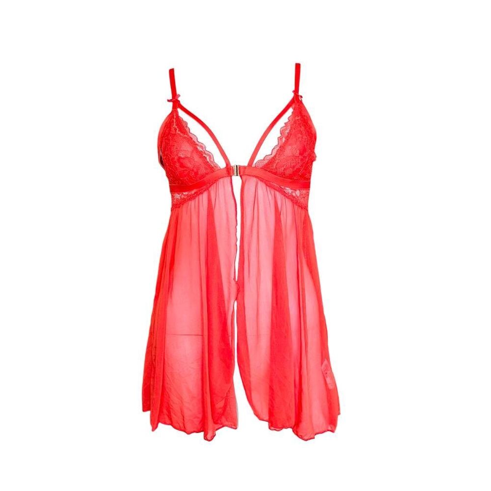 coquette lace babydoll cami top